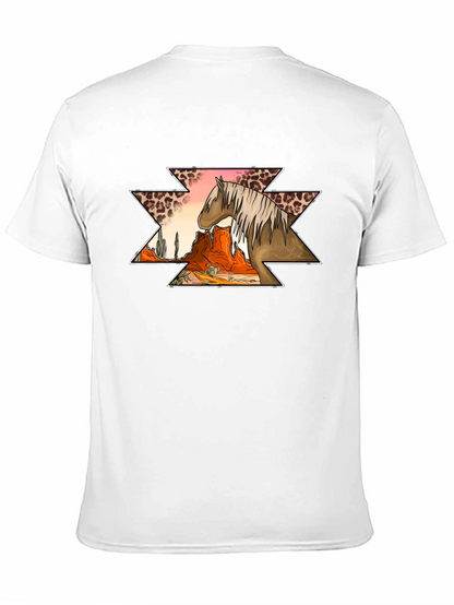 Desert Horse Aztec Graphic Tee