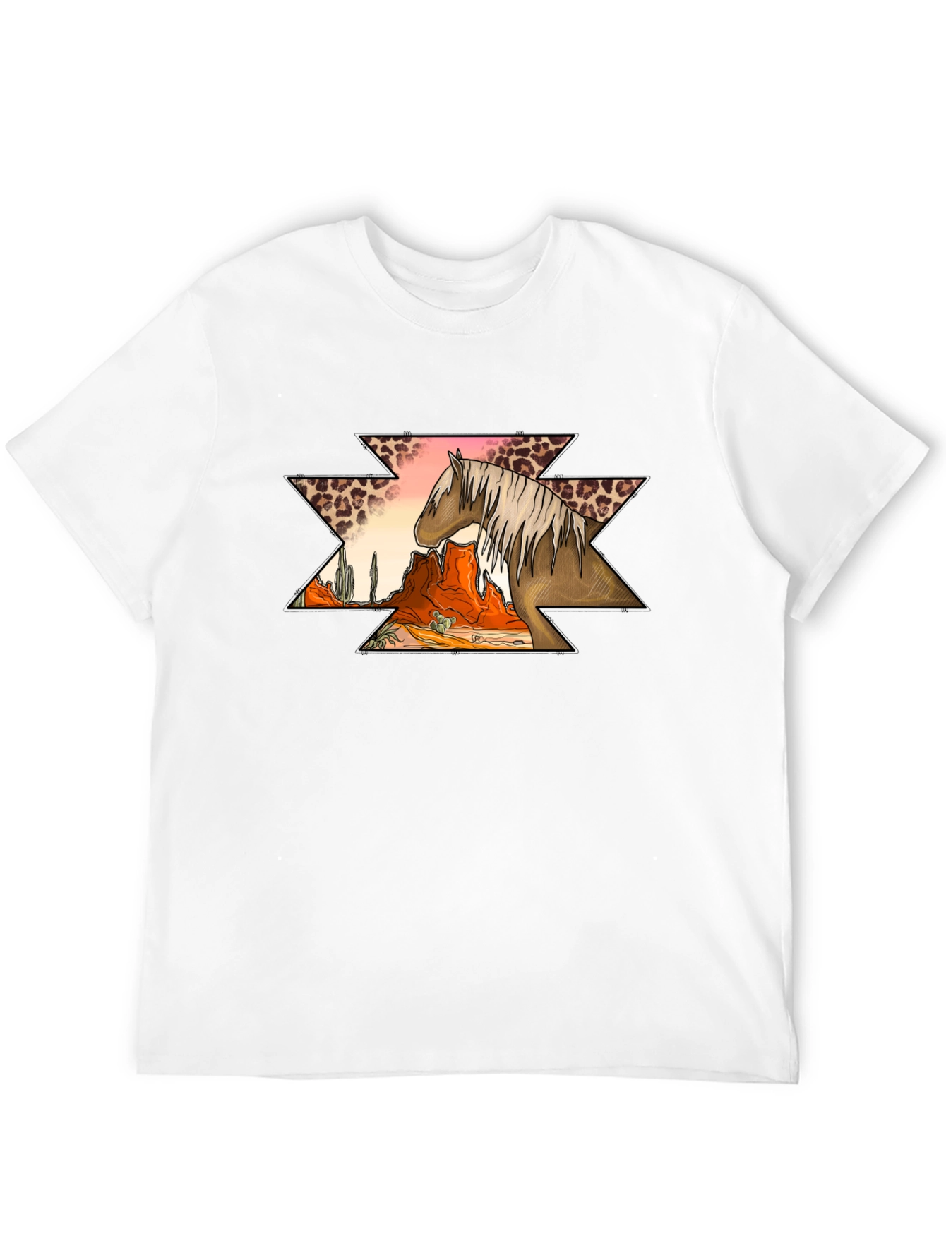 Desert Horse Aztec Graphic Tee