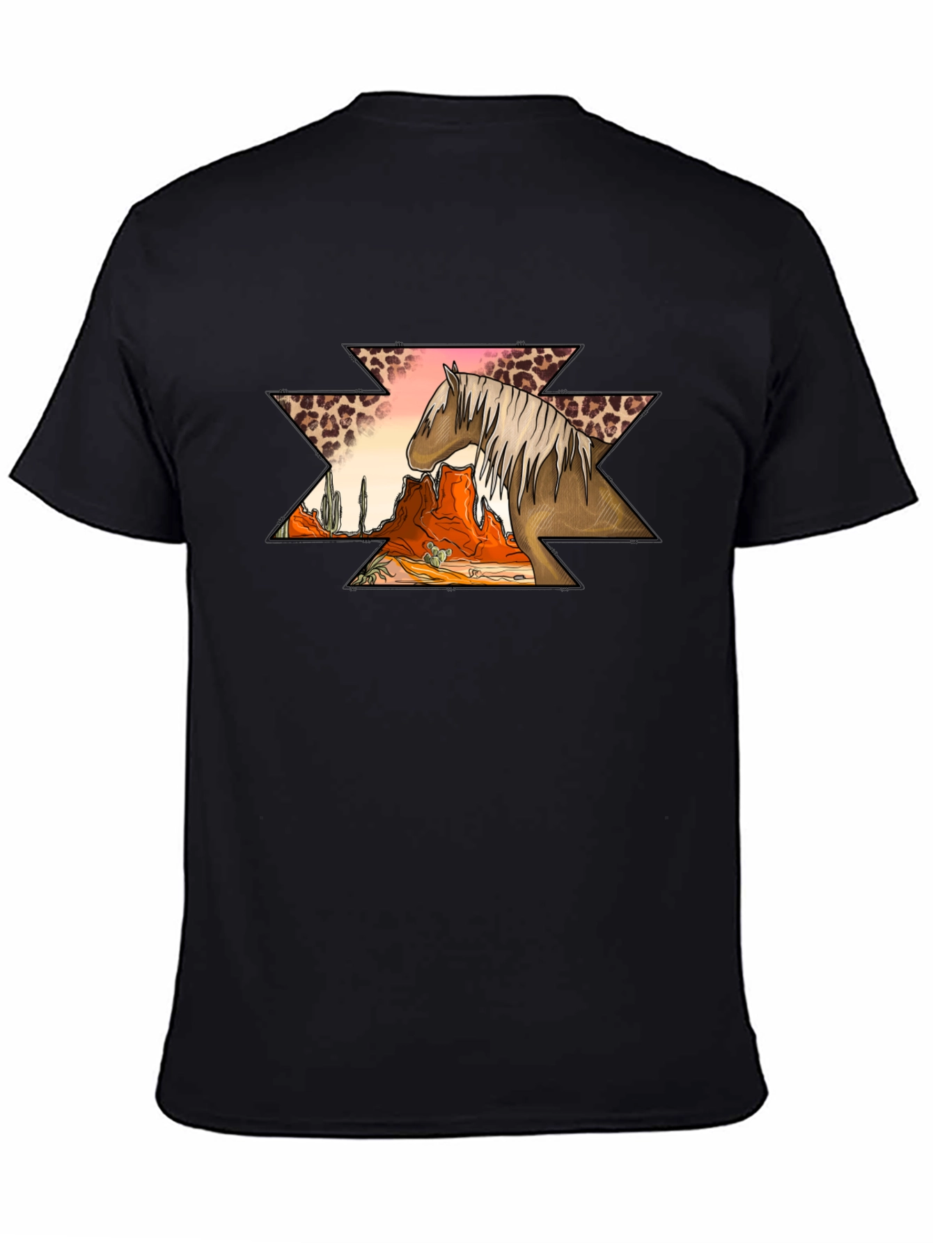 Desert Horse Aztec Graphic Tee