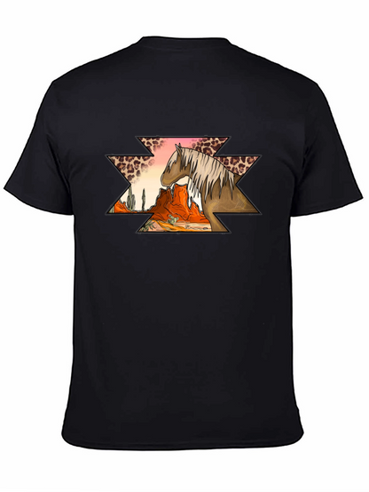 Desert Horse Aztec Graphic Tee