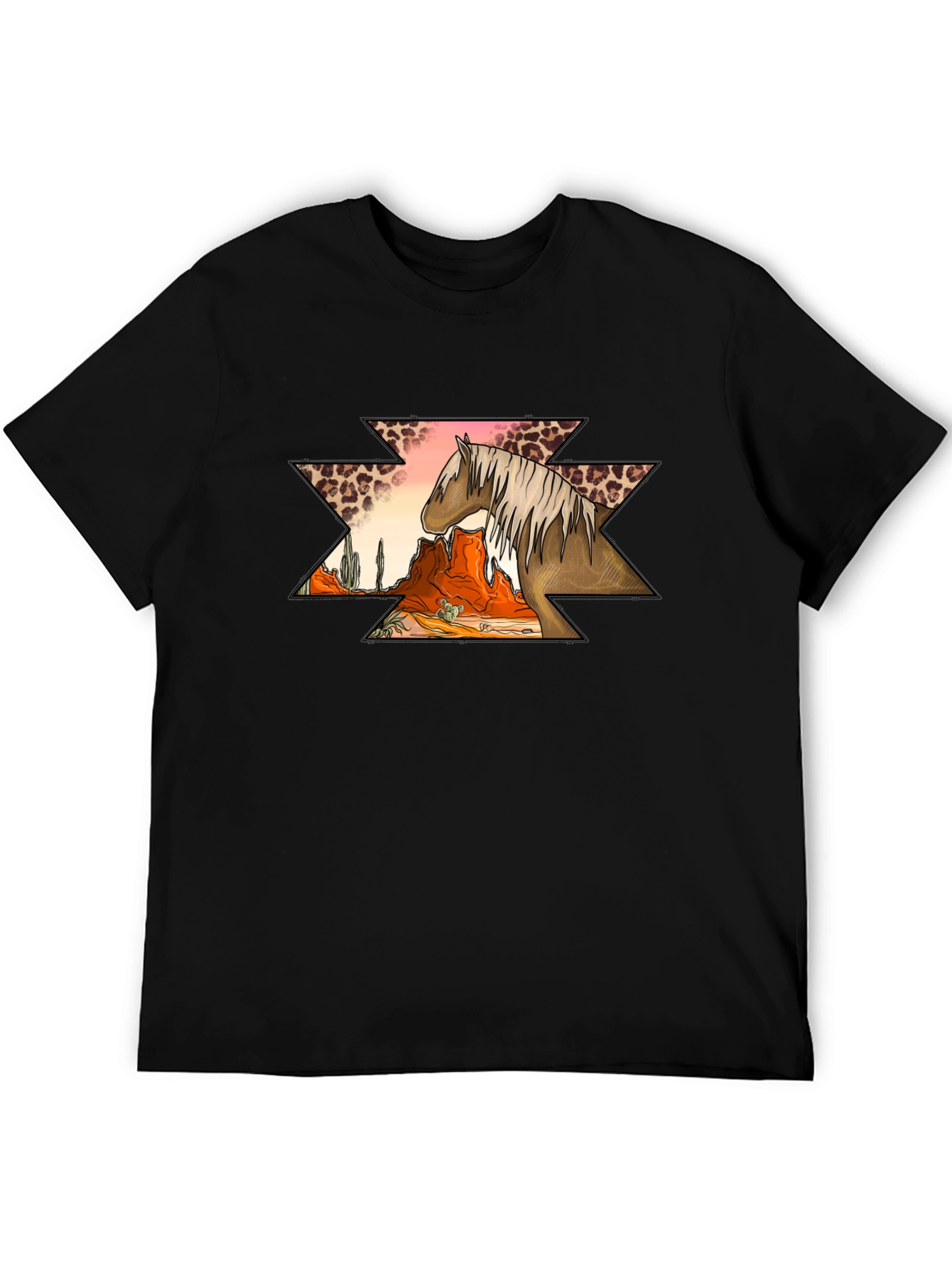 Desert Horse Aztec Graphic Tee