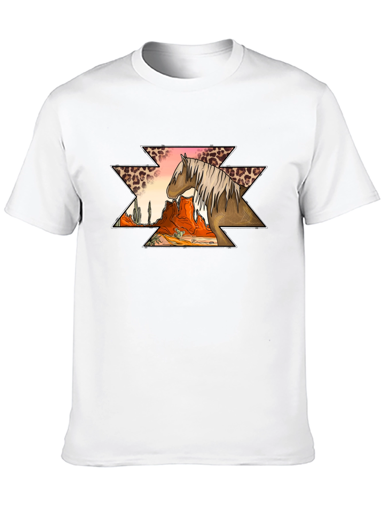 Desert Horse Aztec Graphic Tee