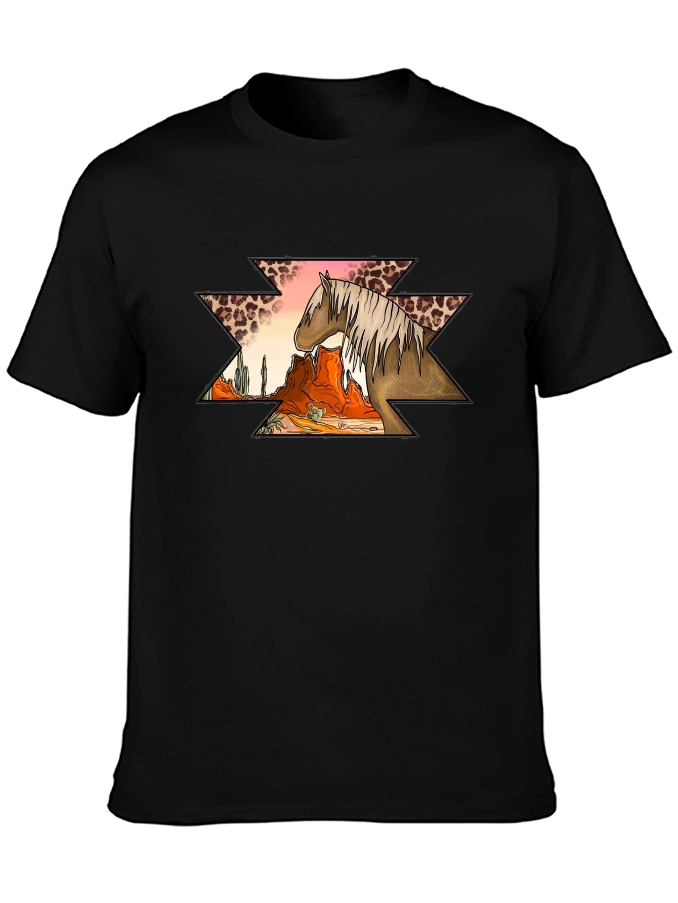 Desert Horse Aztec Graphic Tee