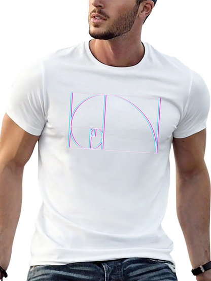 Golden Ratio T-Shirt - Fibonacci Sequence Design