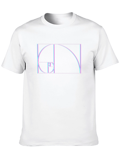 Golden Ratio T-Shirt - Fibonacci Sequence Design