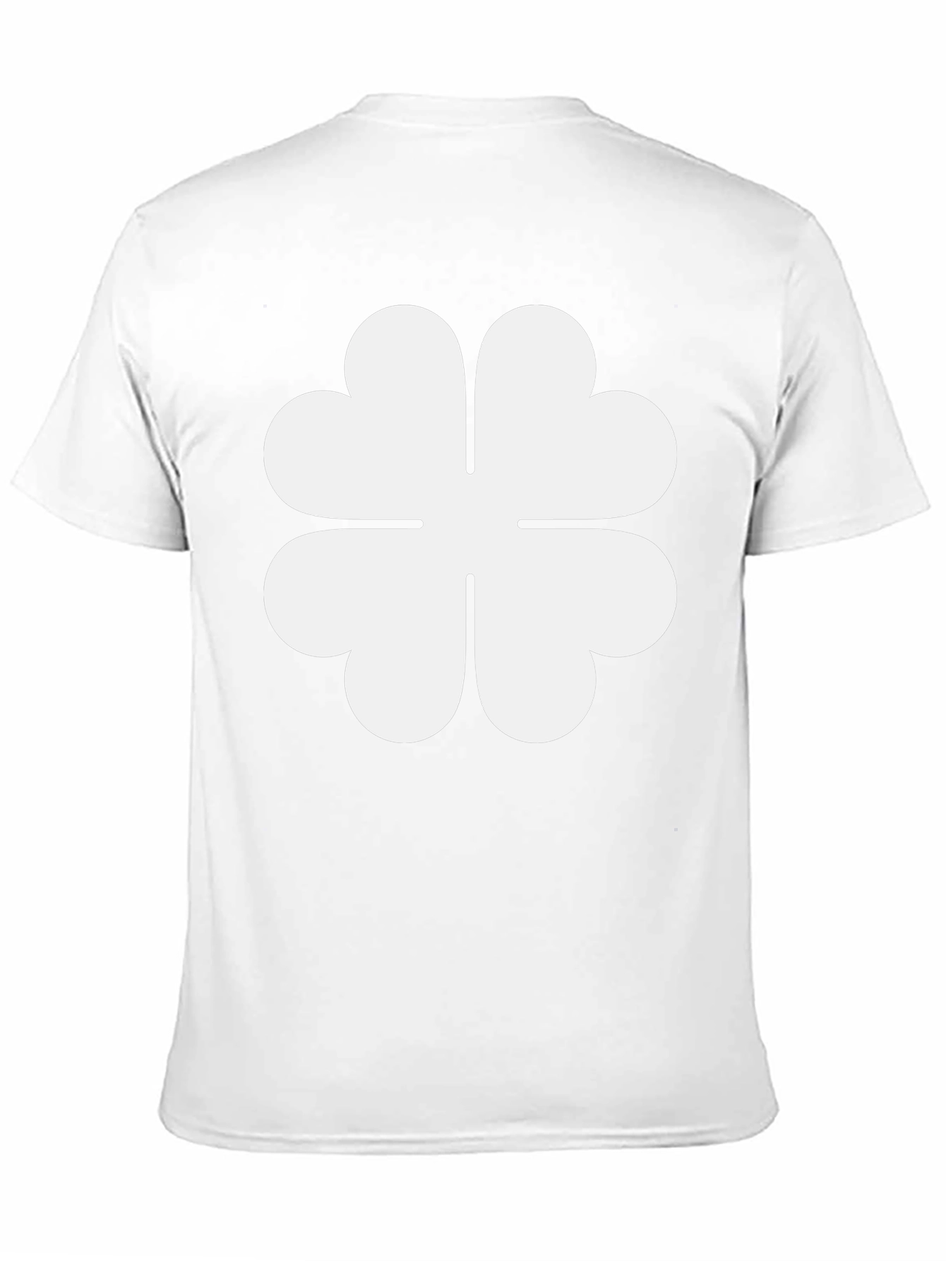 Black Clover T-Shirt - Lucky Four Leaf Design