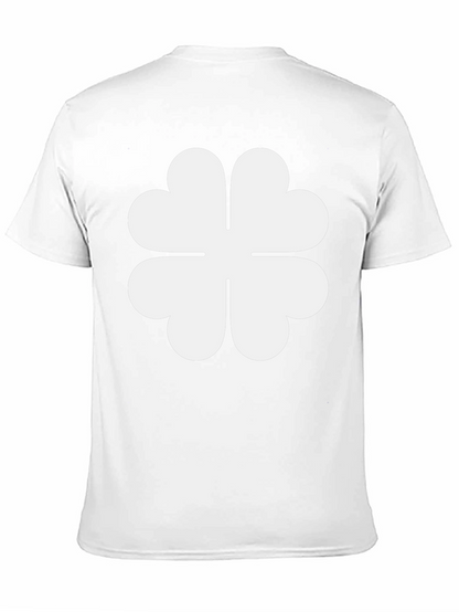 Black Clover T-Shirt - Lucky Four Leaf Design