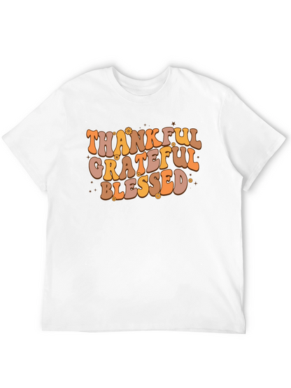 Thankful Grateful Blessed Tee