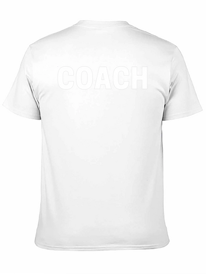 Coach T-Shirt - Bold Text Casual Tee