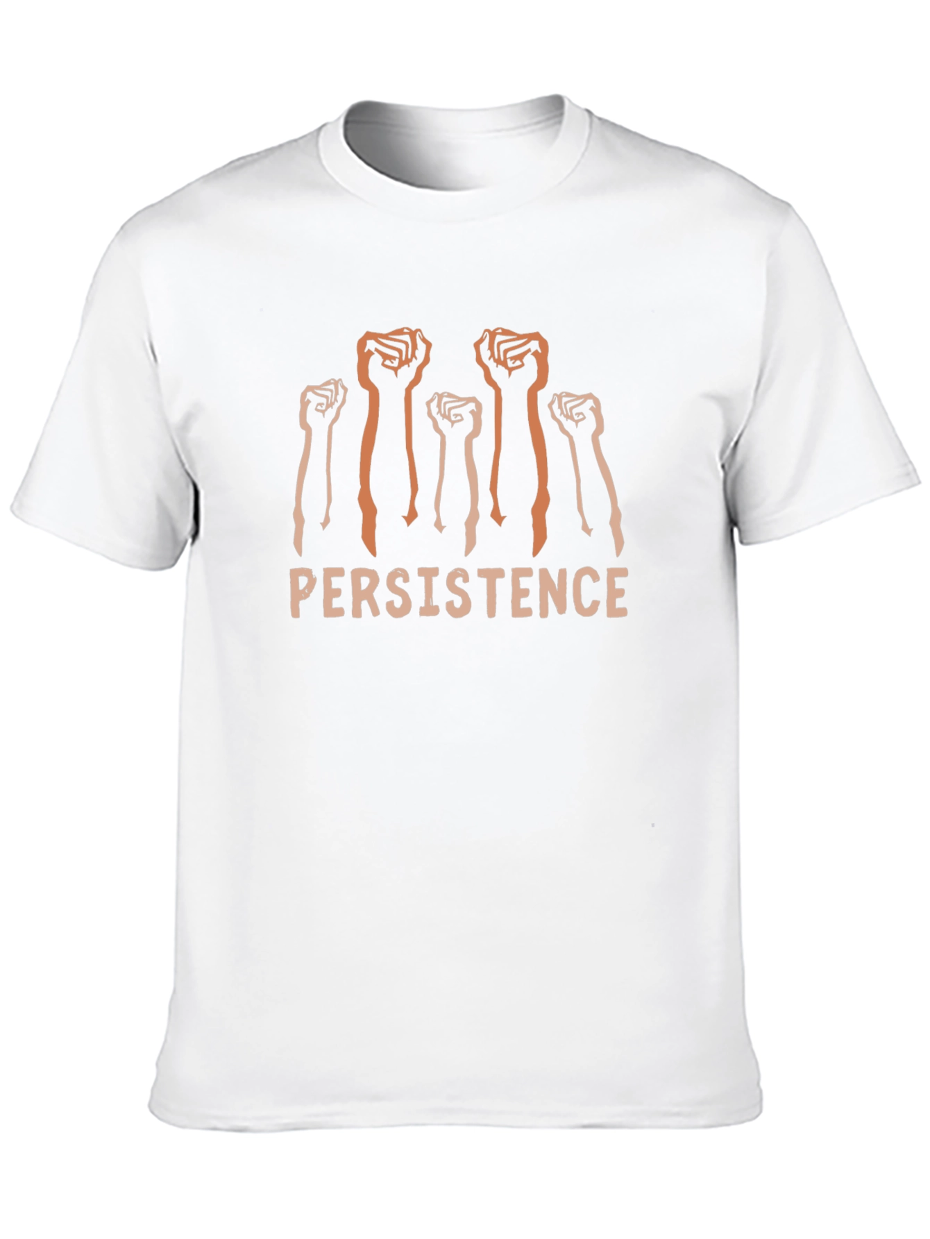 Persistence Graphic Tee - Black Cotton Comfort Fit