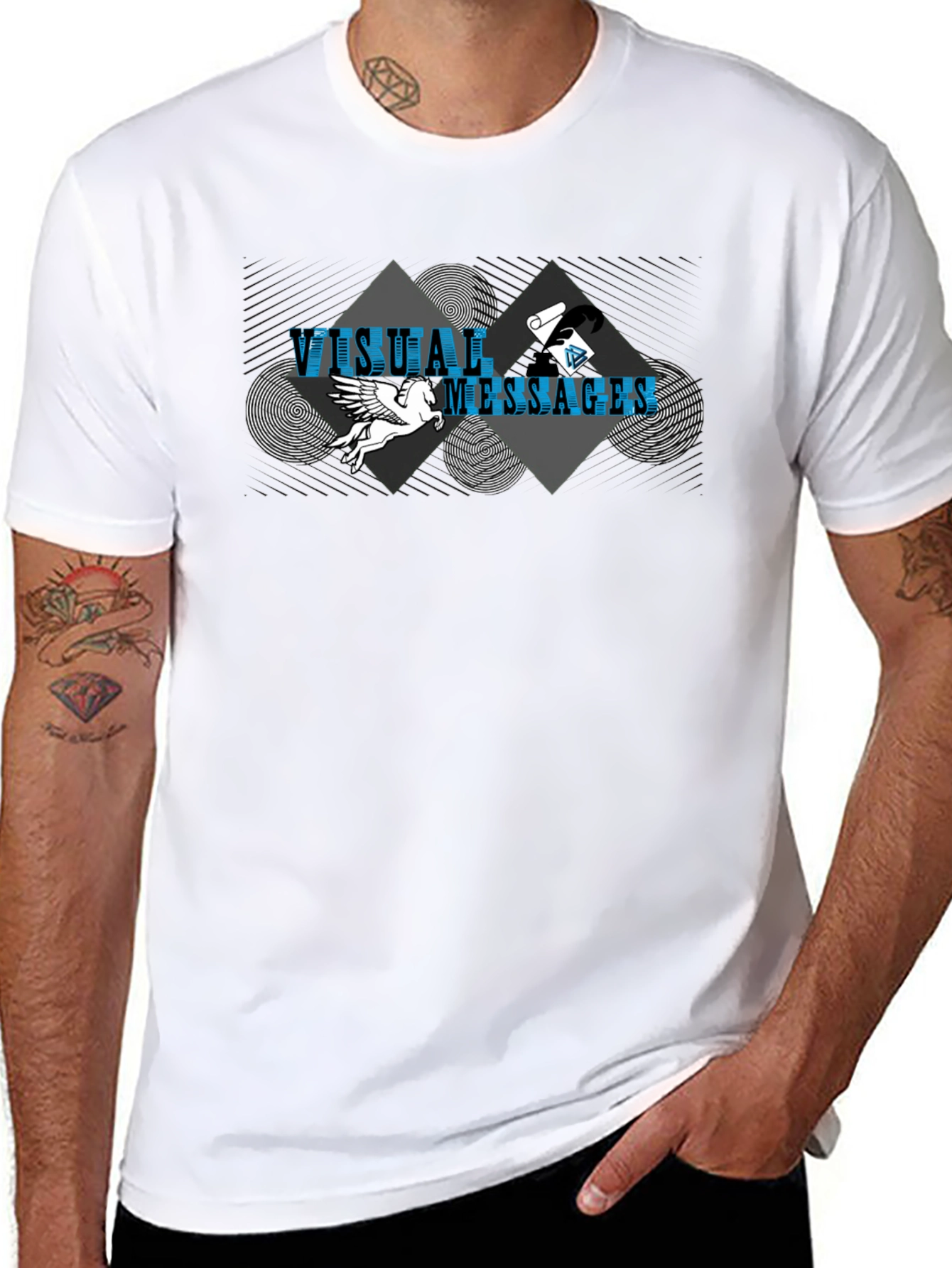 Visual Messages Graphic T-Shirt