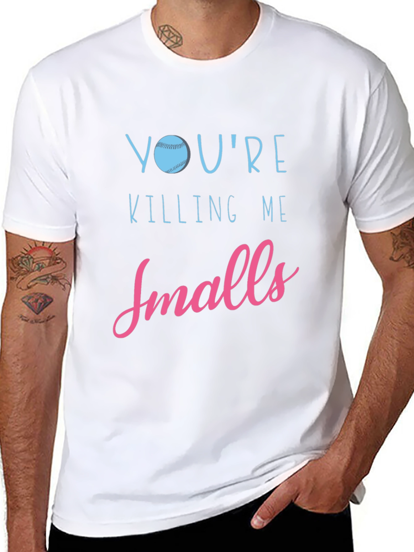Youre Killing Me Smalls Baseball Graphic Tee