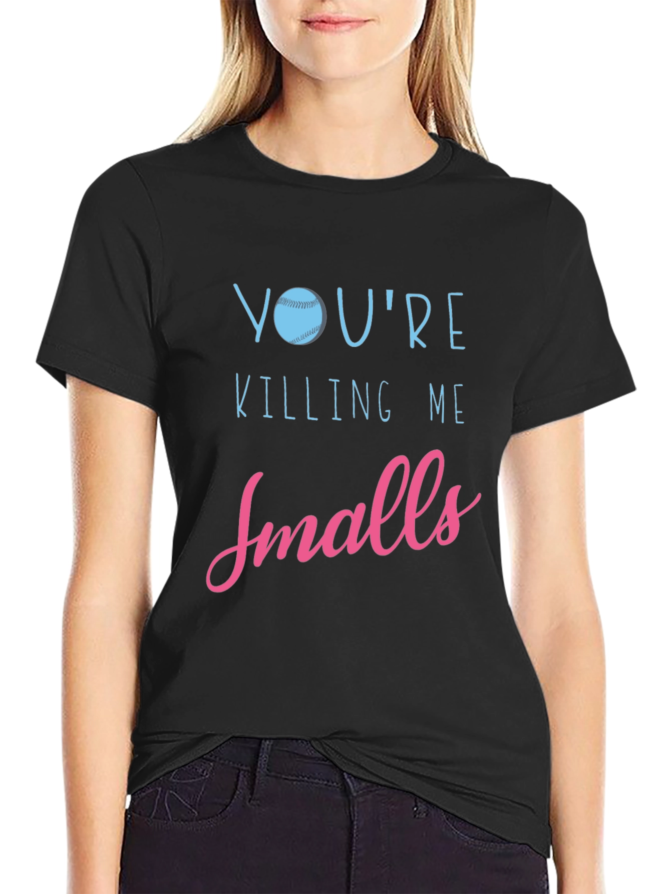 Youre Killing Me Smalls Baseball Graphic Tee