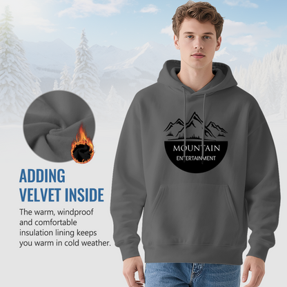 Cool Graphic Hoodie - Mountain Landscape