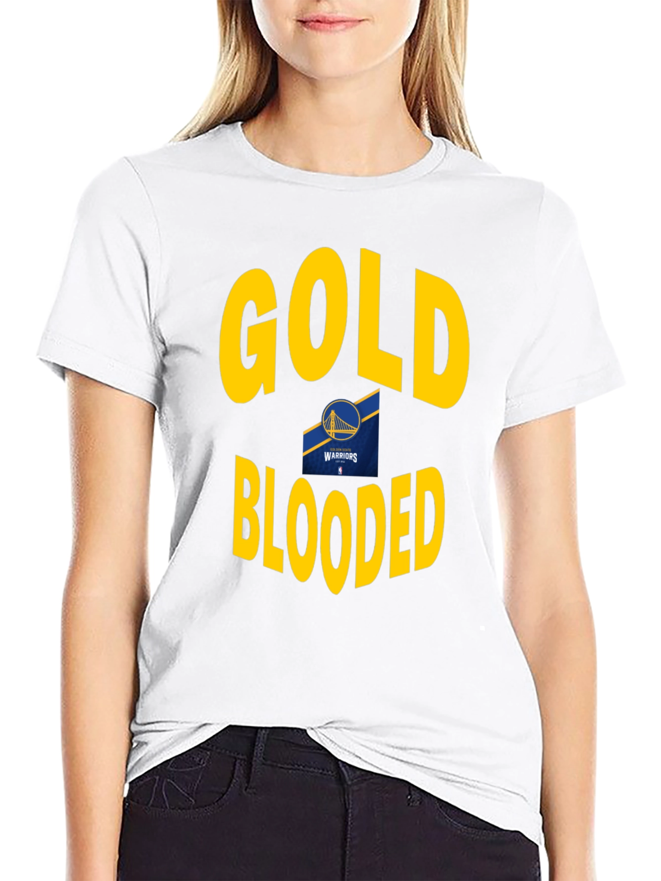 Golden State Warriors Gold Blooded T-Shirt