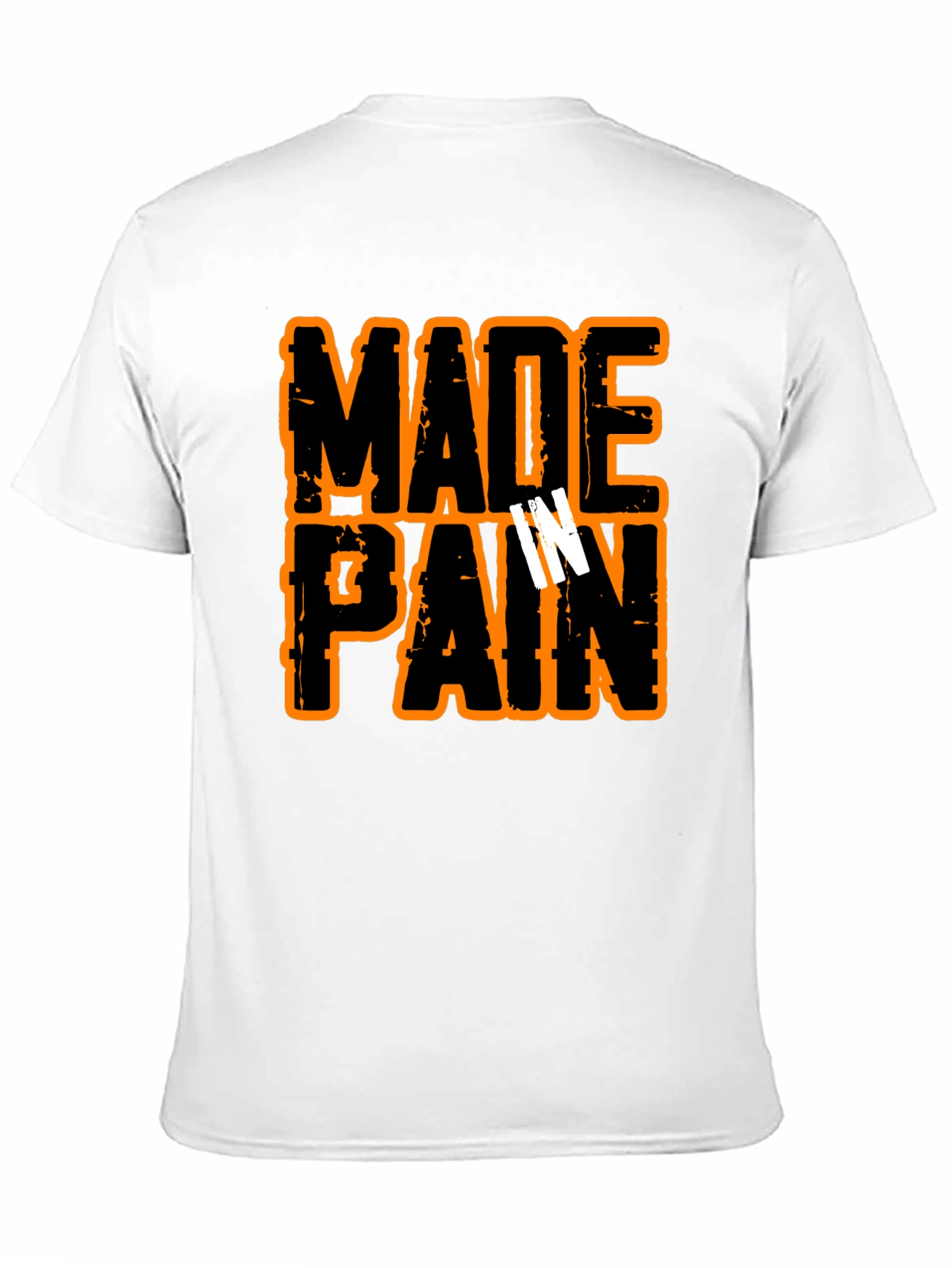Made in Pain Black Graphic T-Shirt
