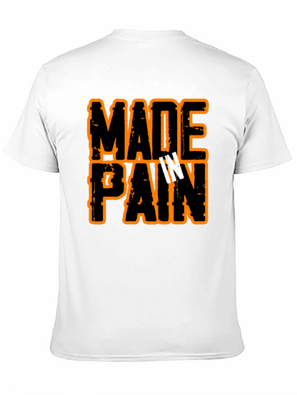 Made in Pain Black Graphic T-Shirt