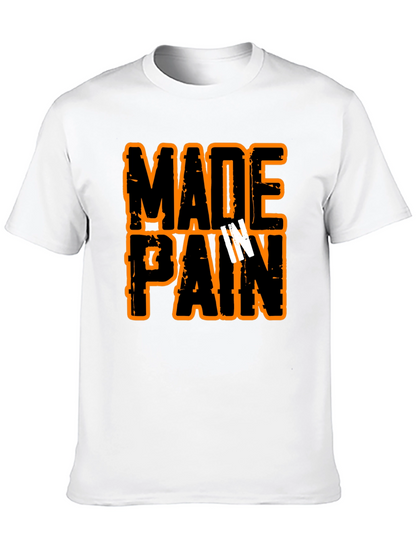 Made in Pain Black Graphic T-Shirt