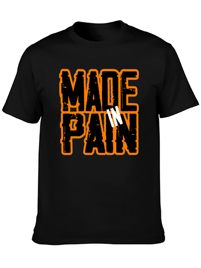 Made in Pain Black Graphic T-Shirt