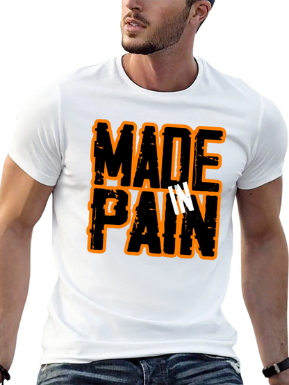 Made in Pain Black Graphic T-Shirt