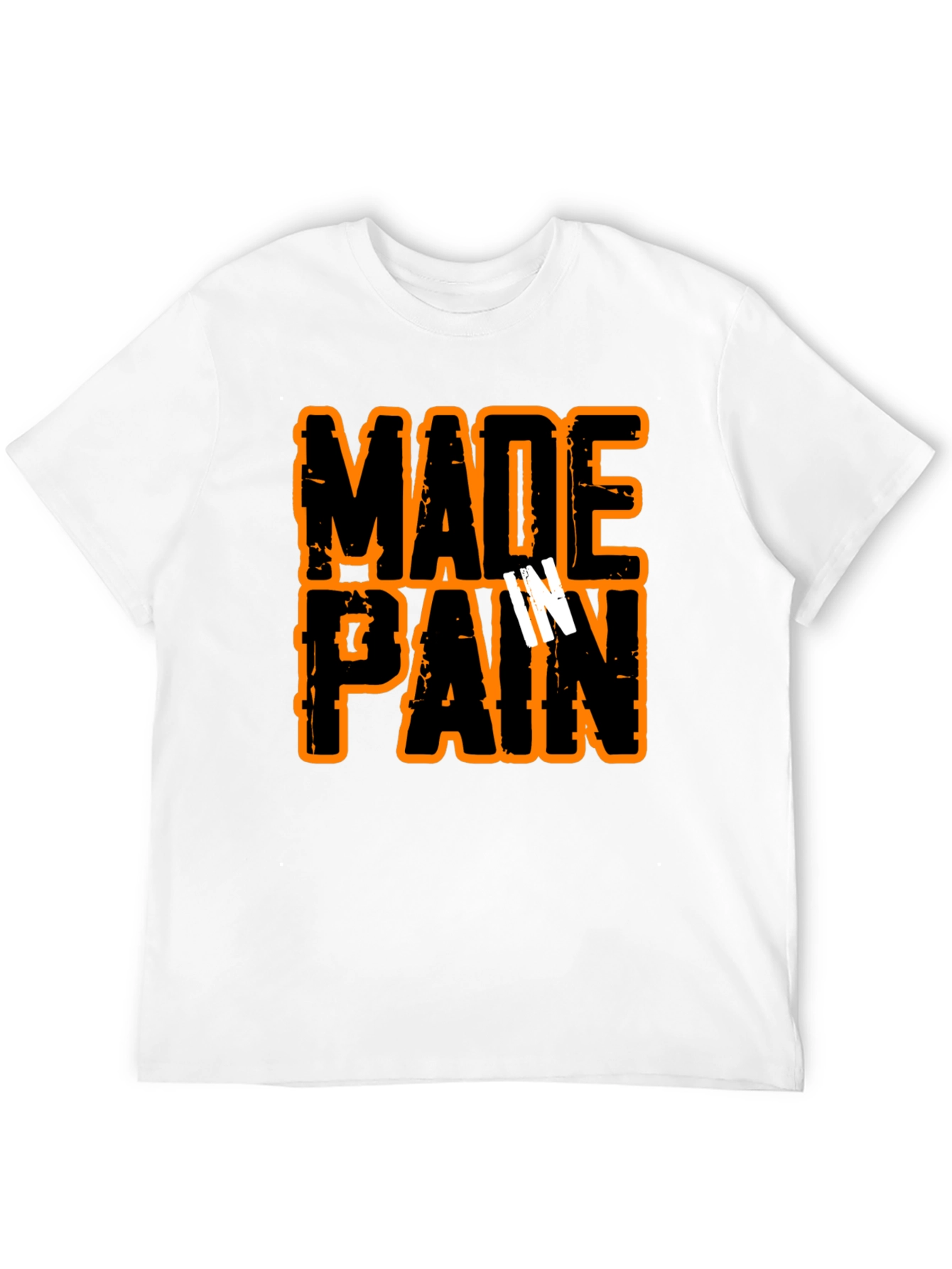 Made in Pain Black Graphic T-Shirt