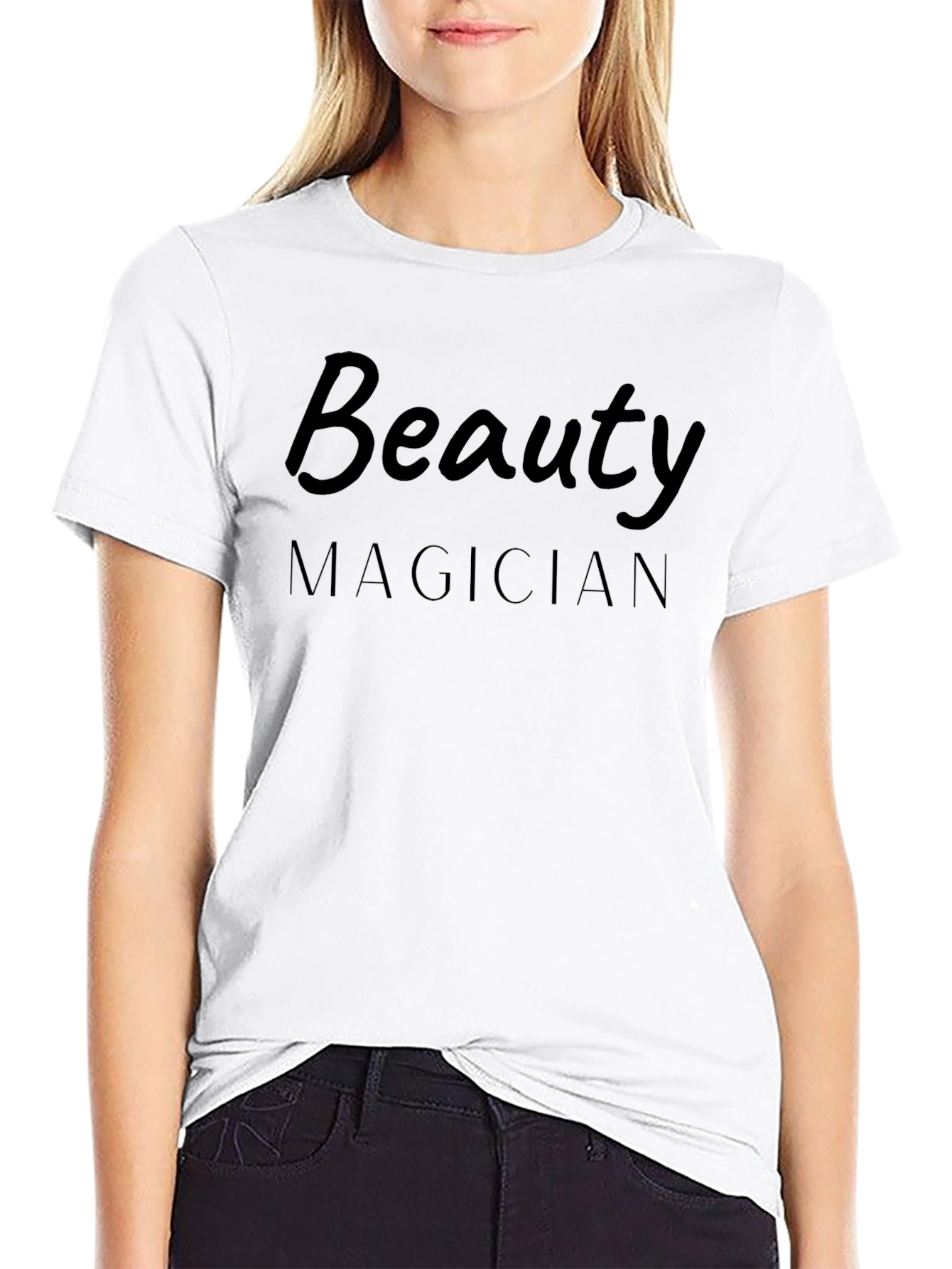Beauty Magician Graphic Tee - Stylish Comfort