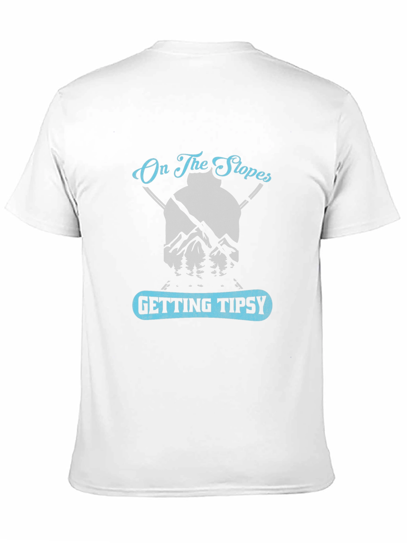 On The Slopes Getting Tipsy Graphic Tee