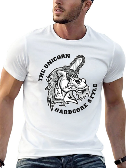 Unicorn Hardcore Graphic T-Shirt