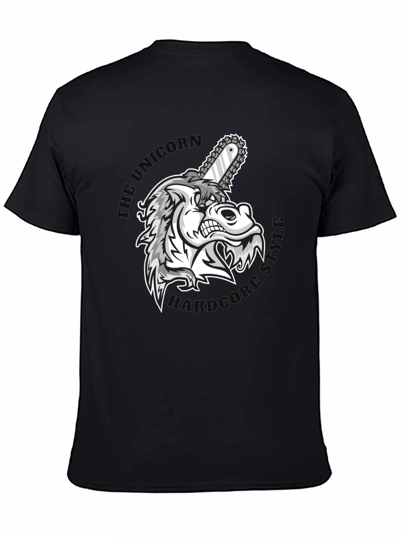 Unicorn Hardcore Graphic T-Shirt