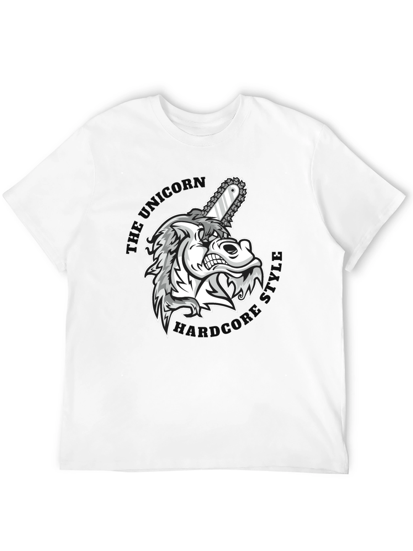 Unicorn Hardcore Graphic T-Shirt