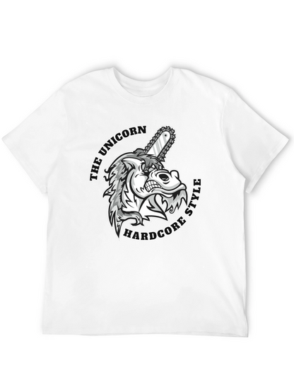 Unicorn Hardcore Graphic T-Shirt