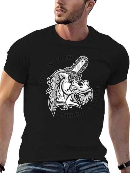 Unicorn Hardcore Graphic T-Shirt