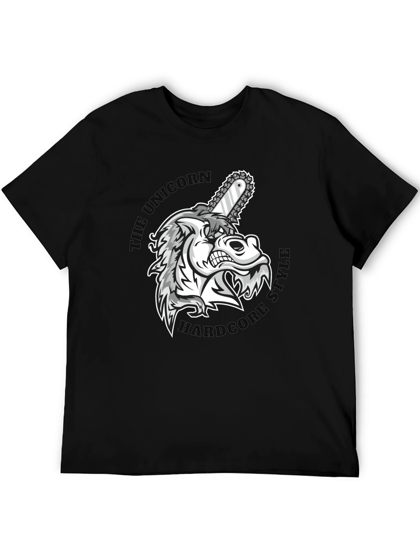Unicorn Hardcore Graphic T-Shirt