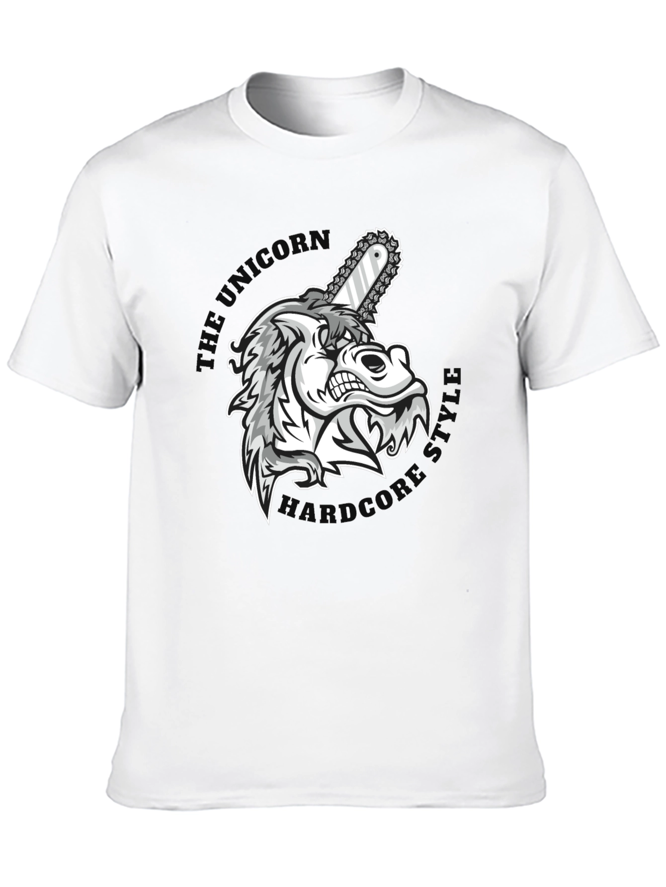 Unicorn Hardcore Graphic T-Shirt