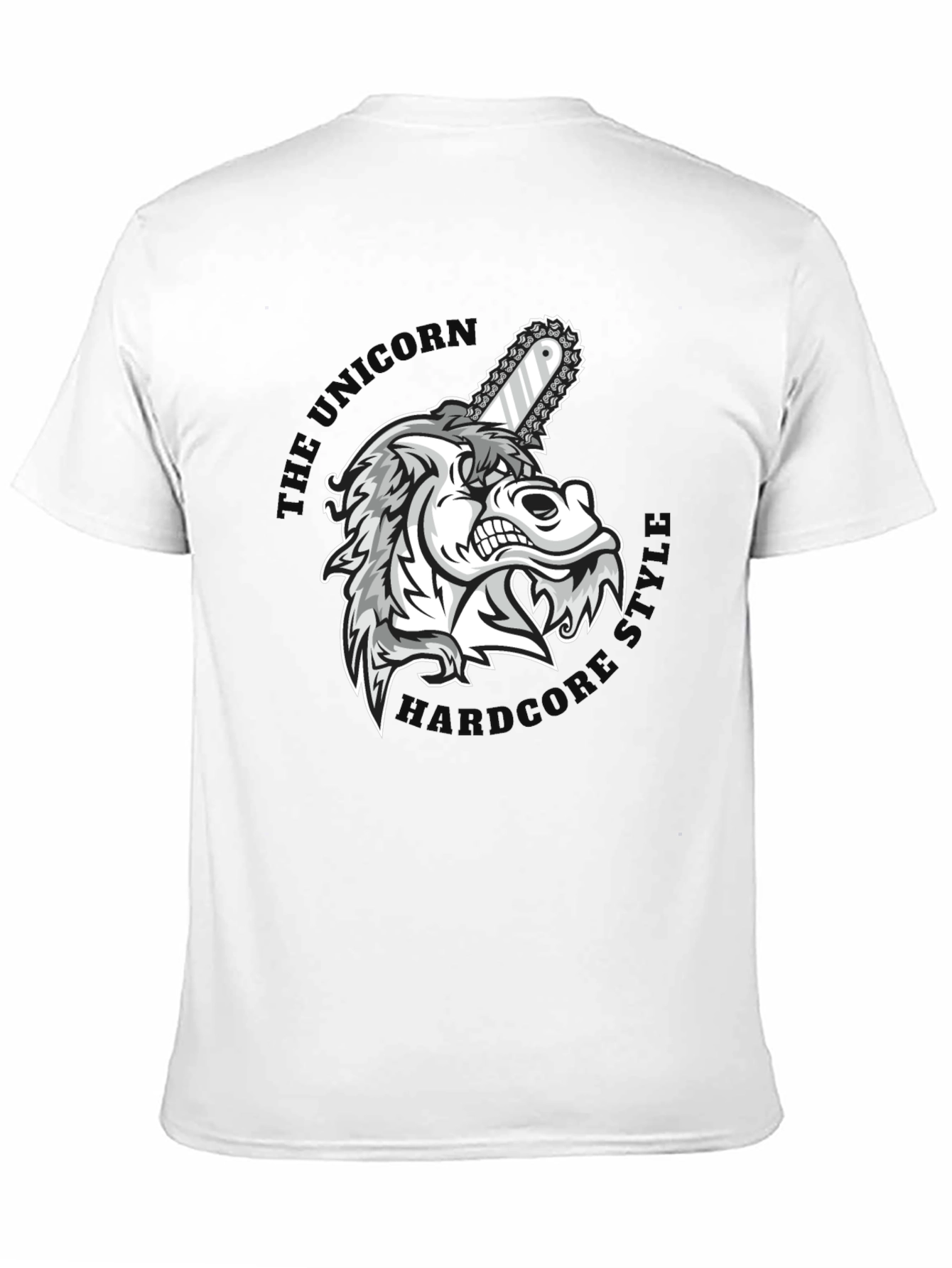 Unicorn Hardcore Graphic T-Shirt