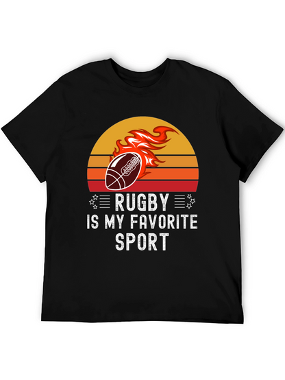 Rugby is My Favorite Sport T-Shirt