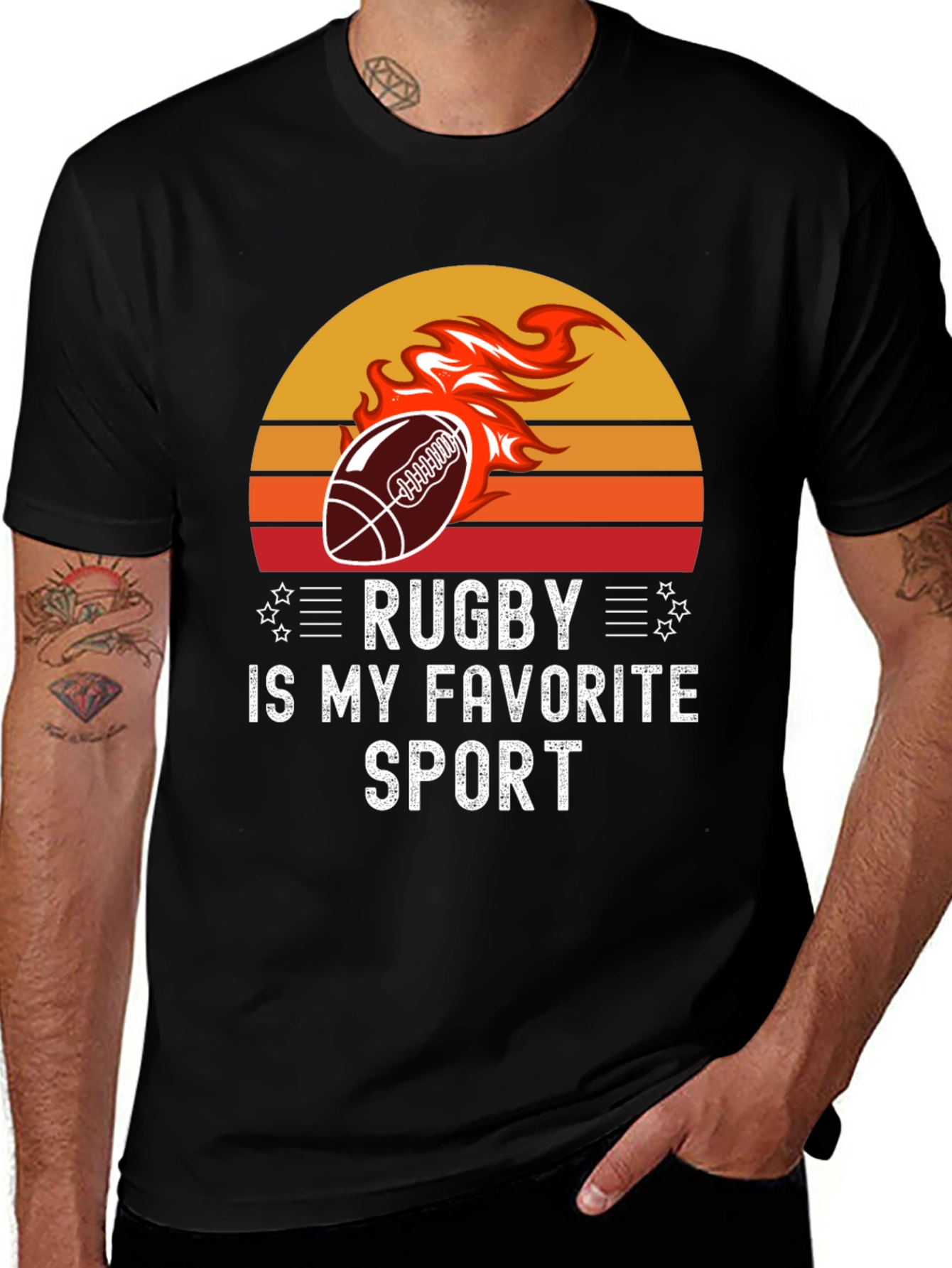 Rugby is My Favorite Sport T-Shirt