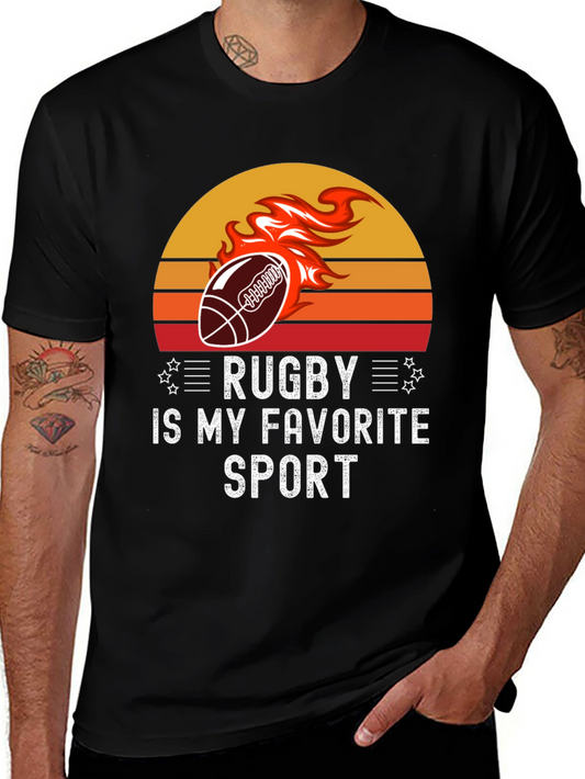 Rugby is My Favorite Sport T-Shirt