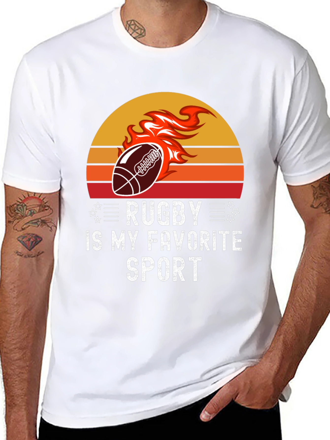 Rugby is My Favorite Sport T-Shirt