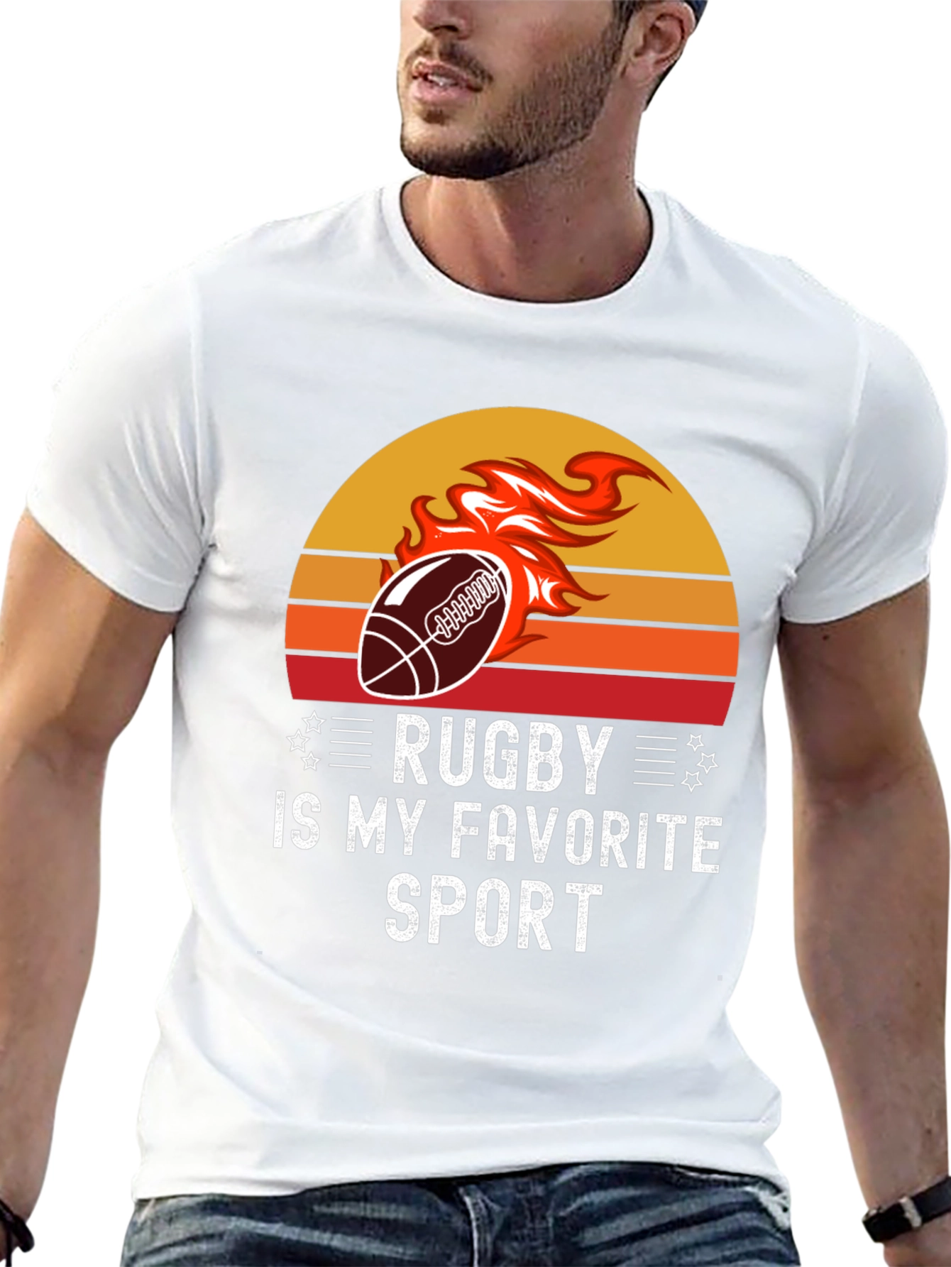 Rugby is My Favorite Sport T-Shirt