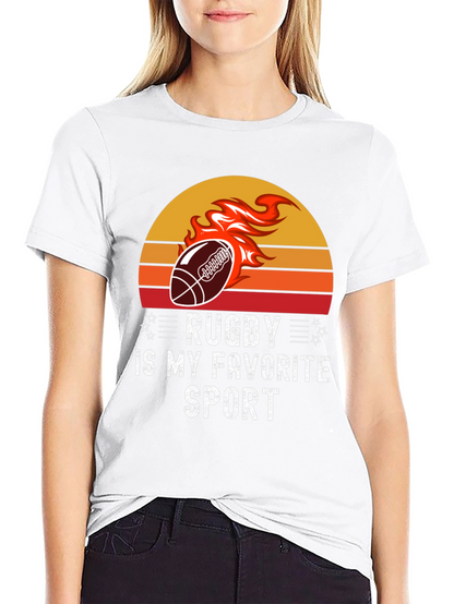 Rugby is My Favorite Sport T-Shirt