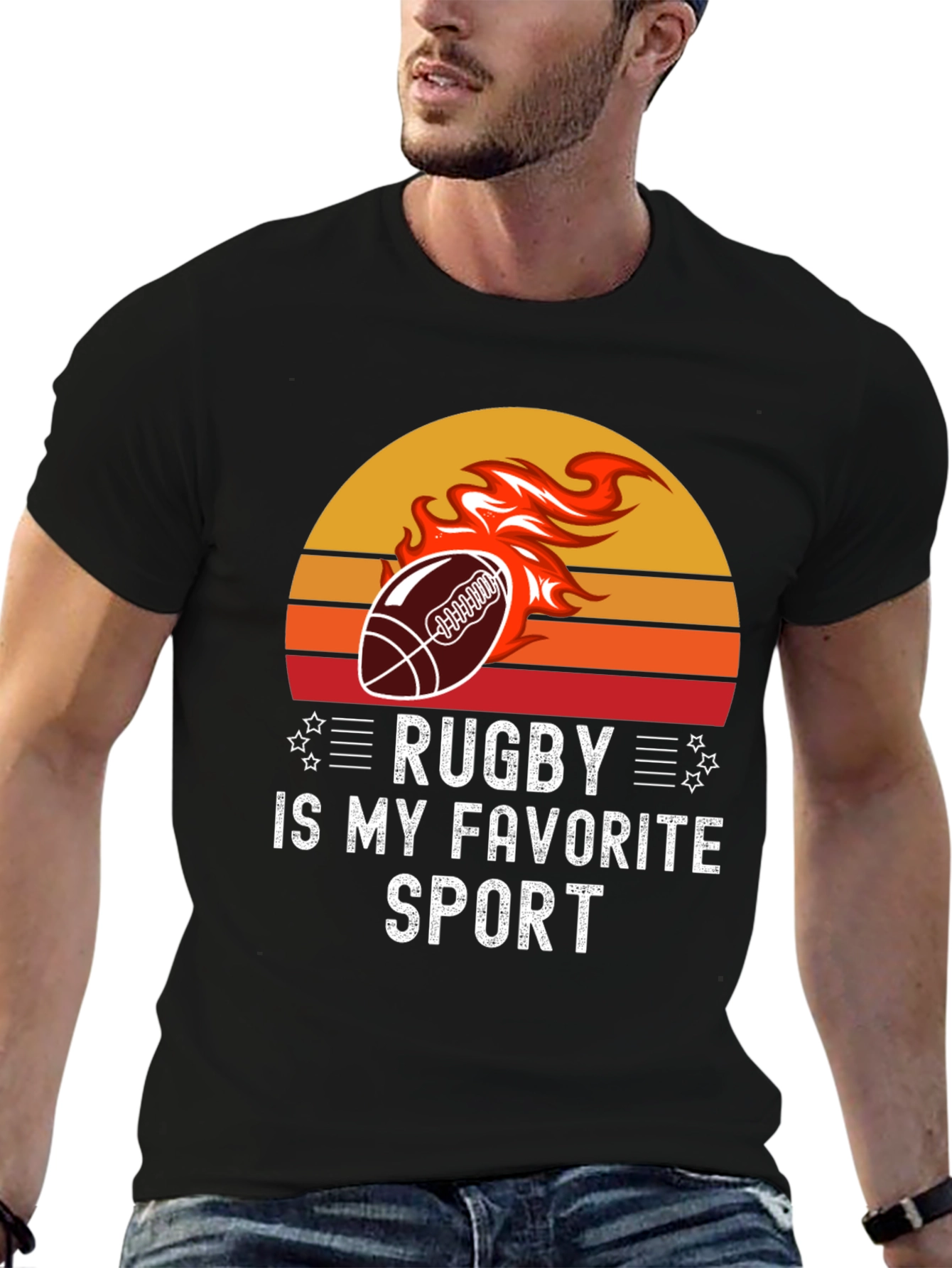 Rugby is My Favorite Sport T-Shirt