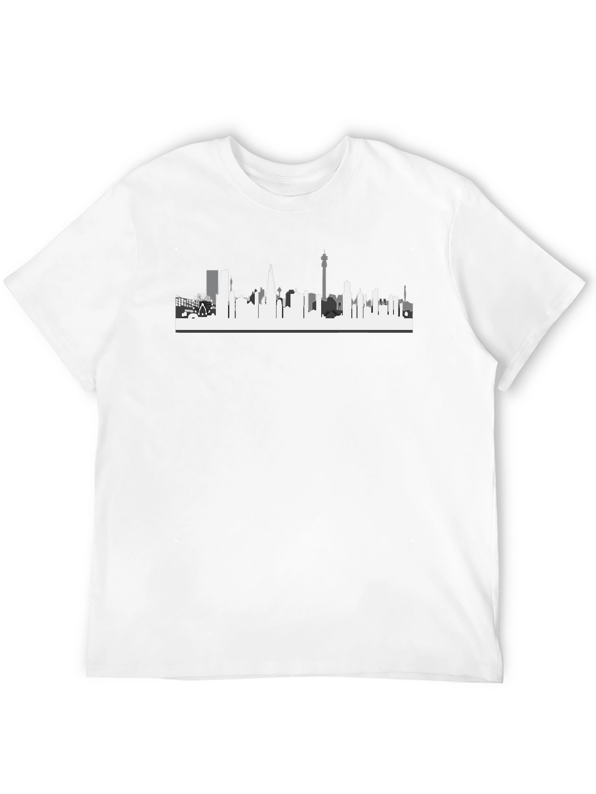 Cityscape Graphic Tee - Modern Skyline T-Shirt