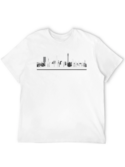 Cityscape Graphic Tee - Modern Skyline T-Shirt