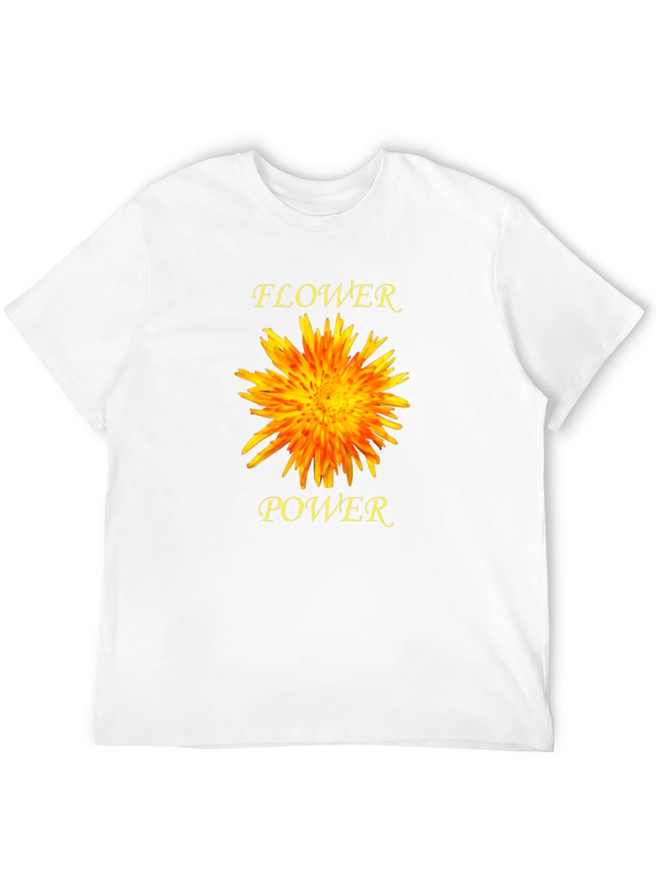 Flower Power Graphic T-Shirt - Black