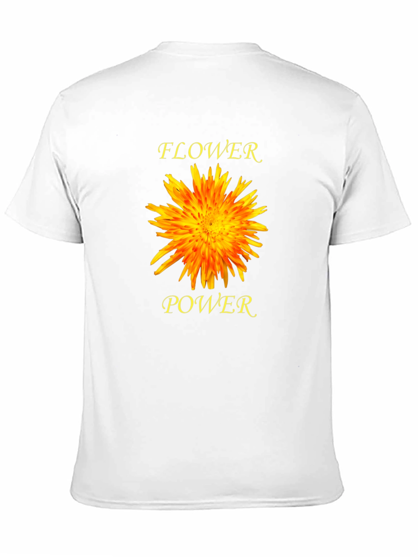 Flower Power Graphic T-Shirt - Black