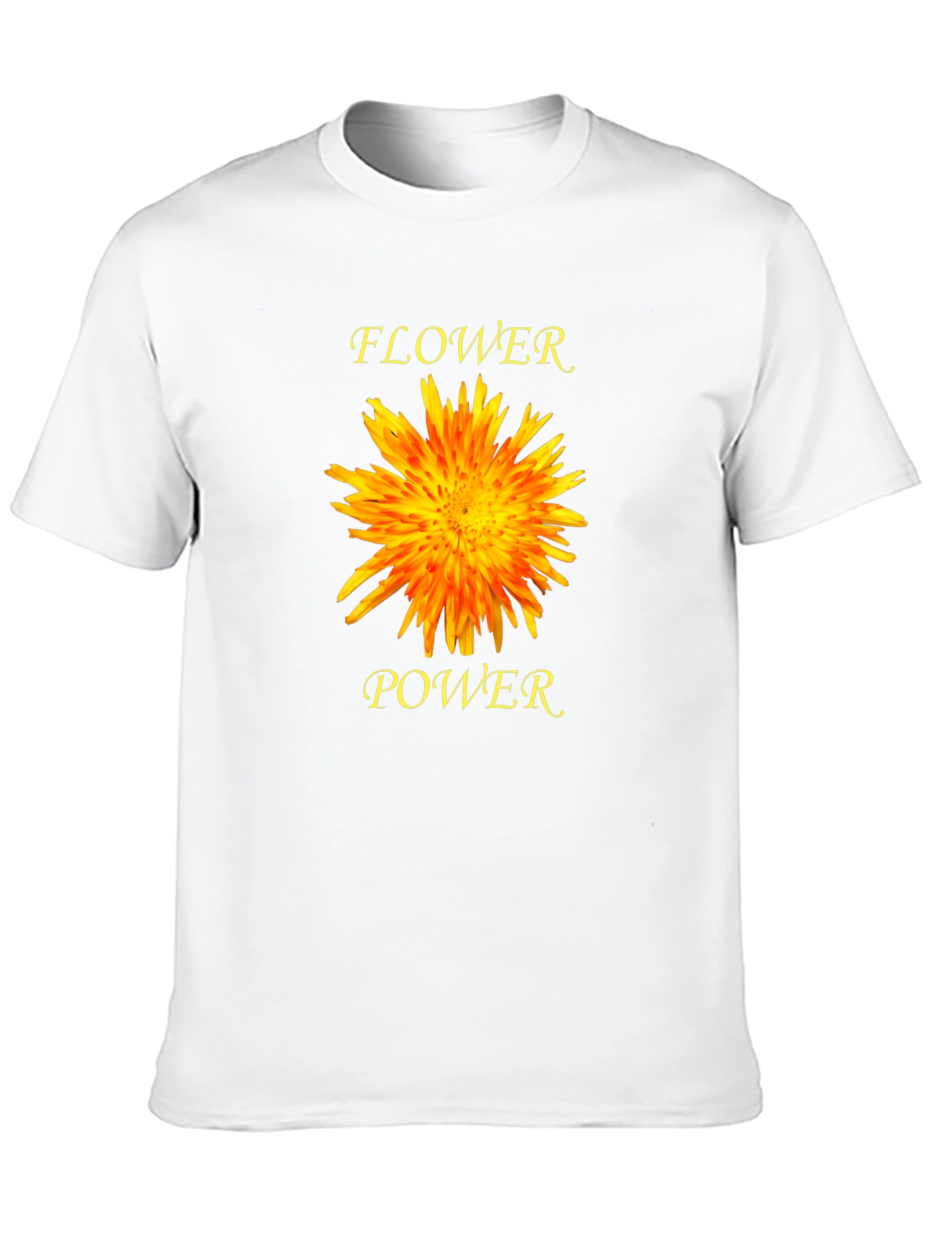 Flower Power Graphic T-Shirt - Black