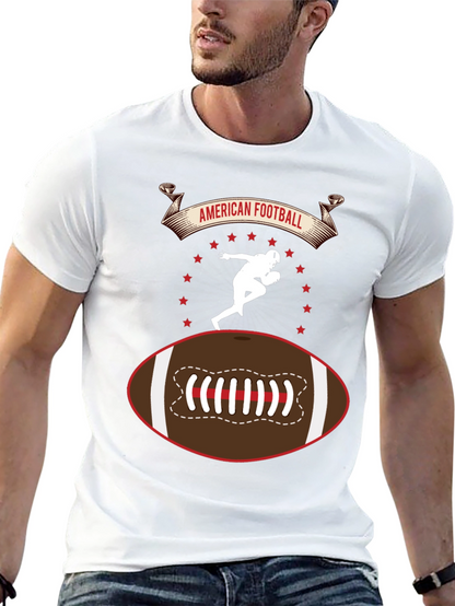 American Football Graphic T-Shirt