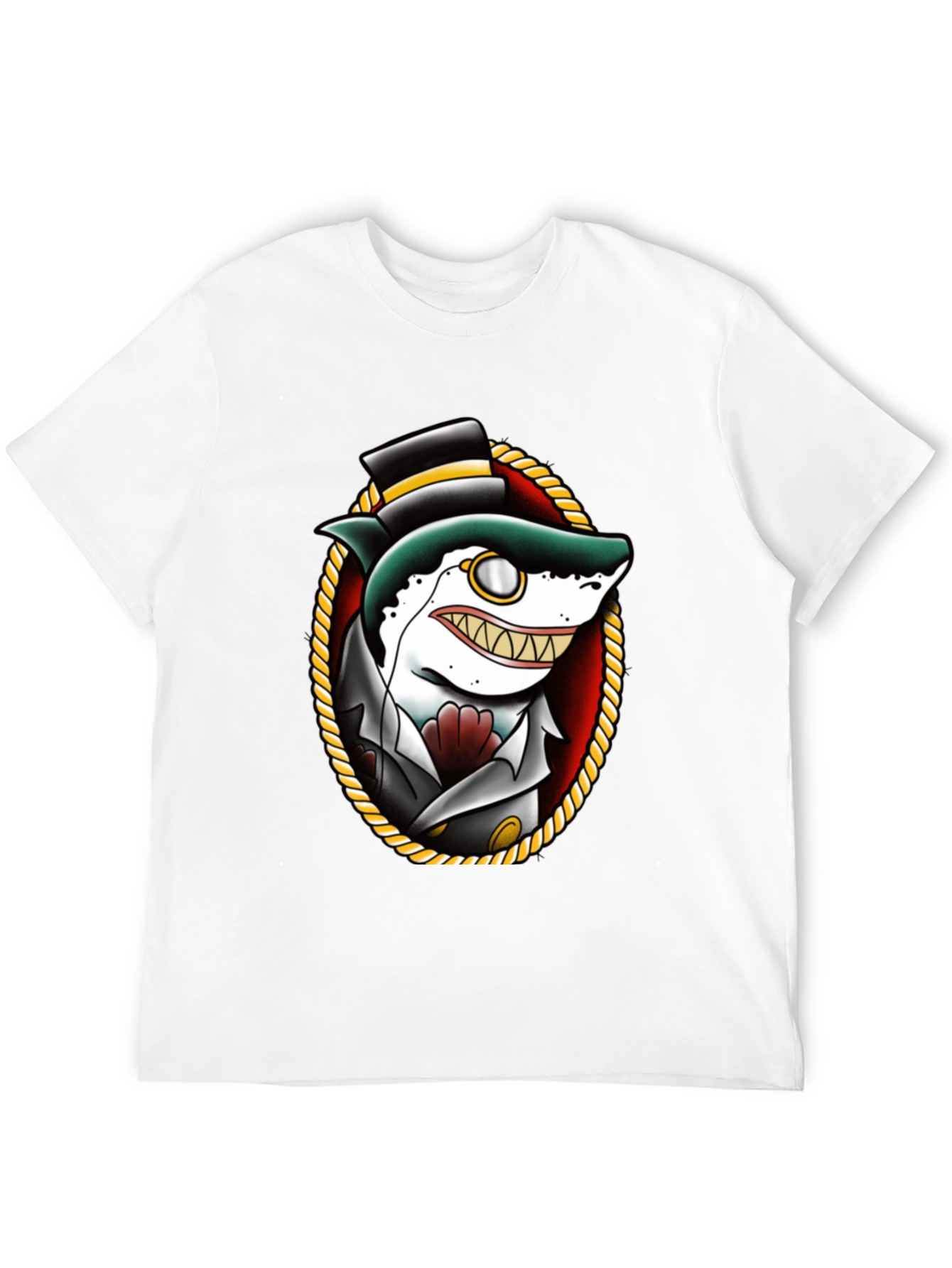Gentleman Shark Graphic T-Shirt