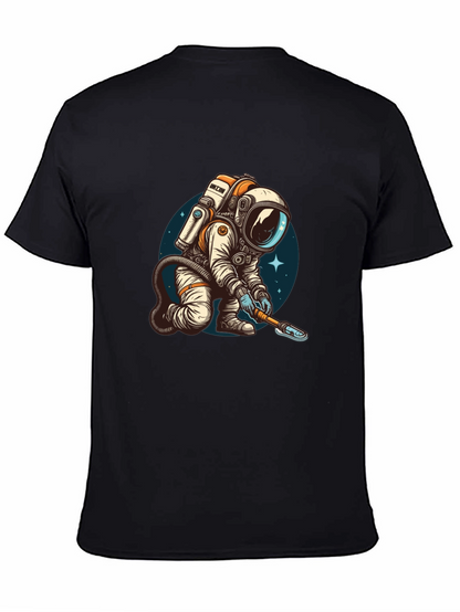 Astronaut Digging T-Shirt - Cool Space Design!